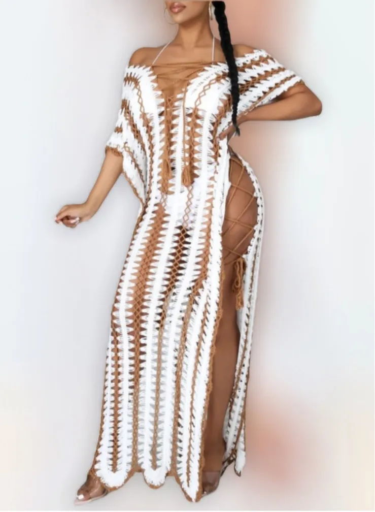 Crochet Cover Up Dress