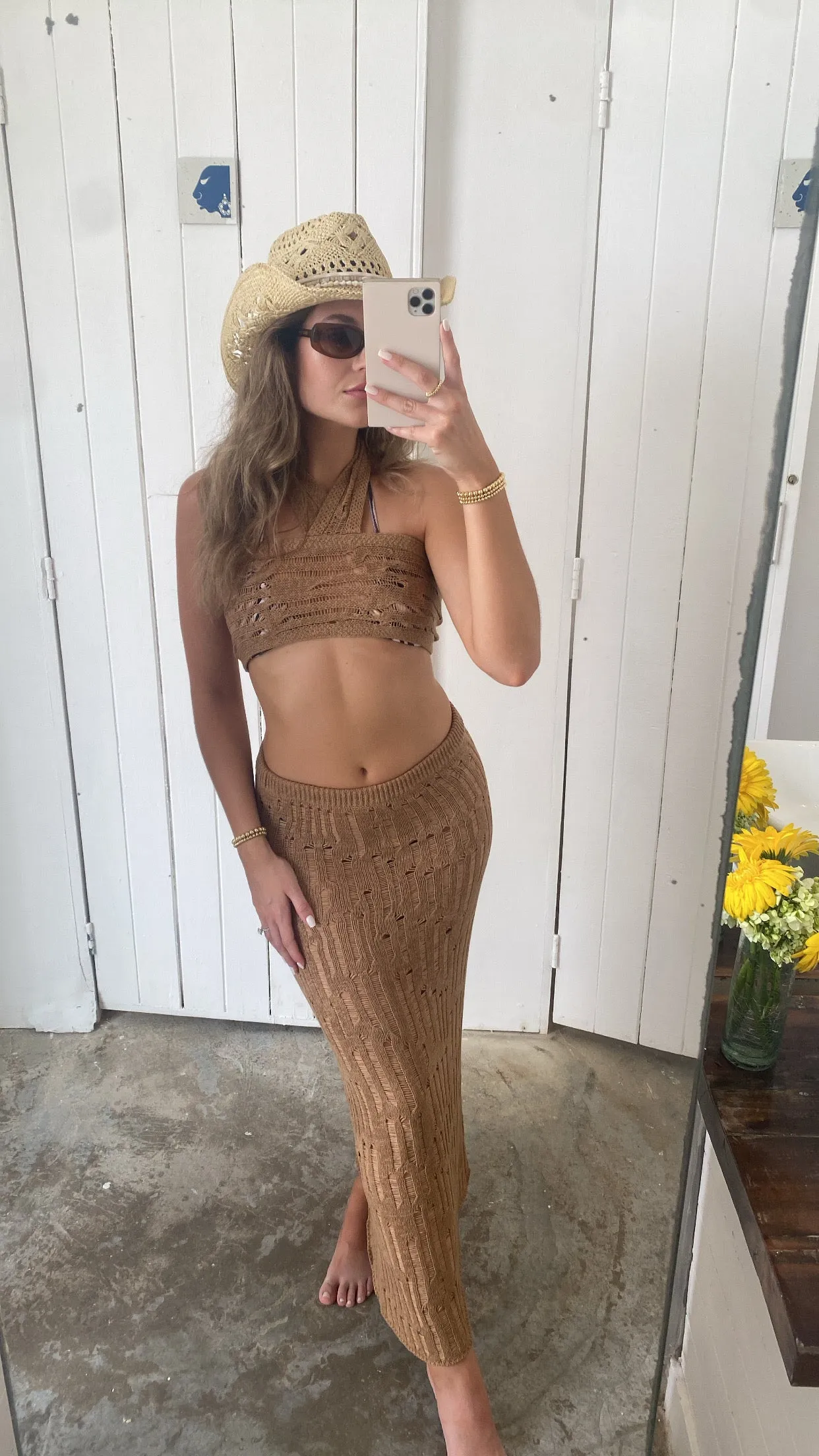 Crochet Two Piece Cover-up