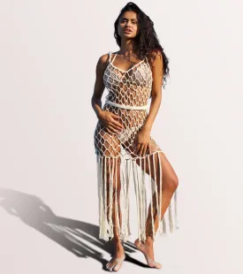 Diamonds Crochet Dress | Cover-up