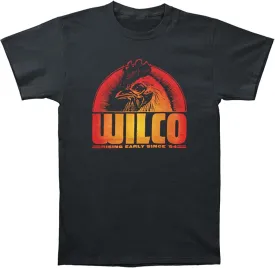 Discontinued Mens Wilco Vintage Black Rooster T-shirt