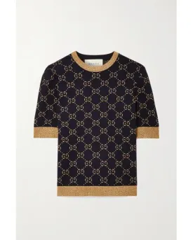 GUCCI - WOMEN'S COTTON GG SWEATER