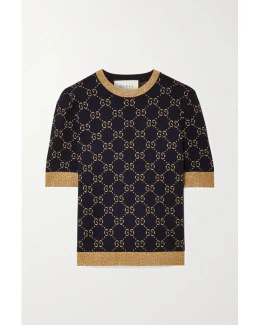 GUCCI - WOMEN'S COTTON GG SWEATER