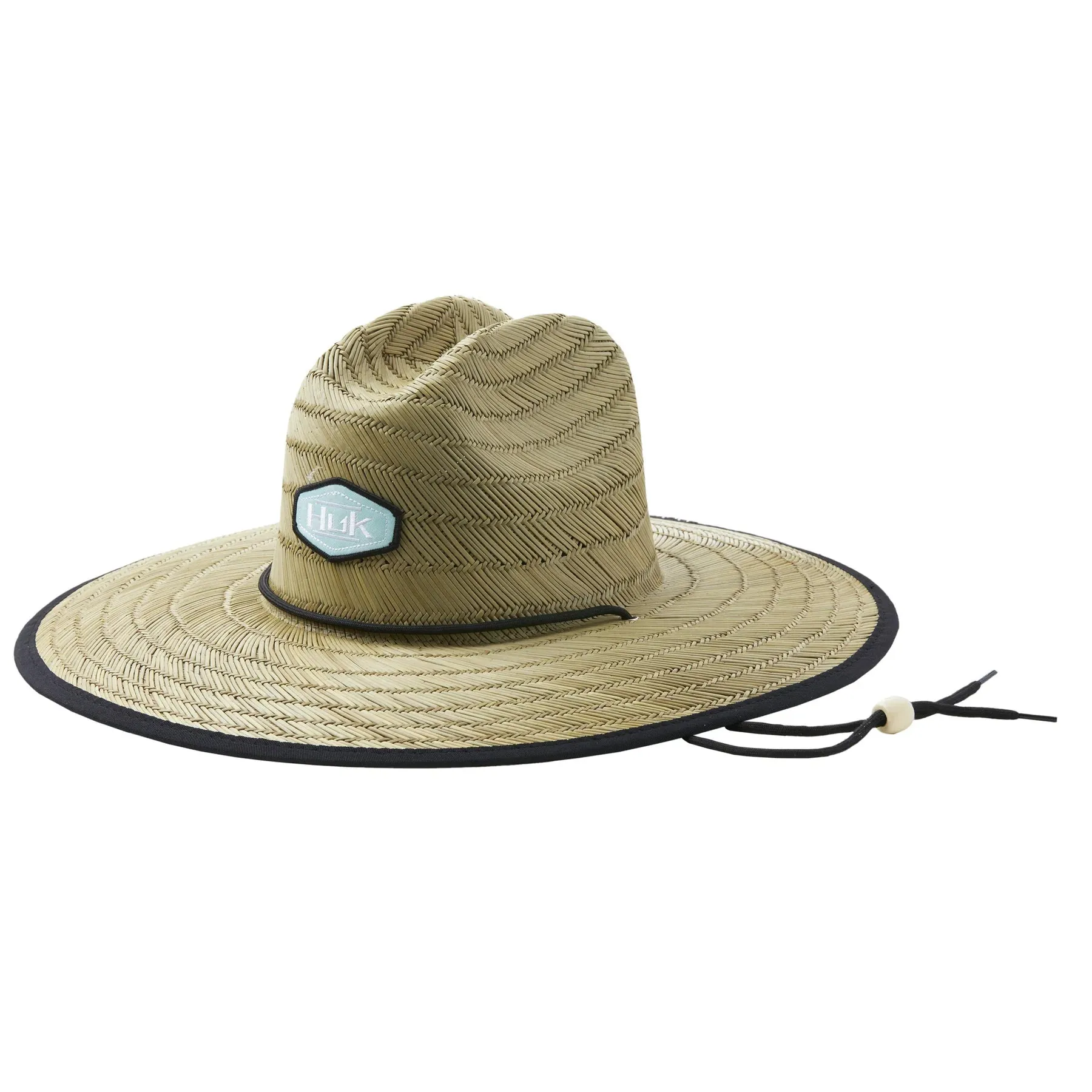 Huk Straw Hat in Aqua Stone