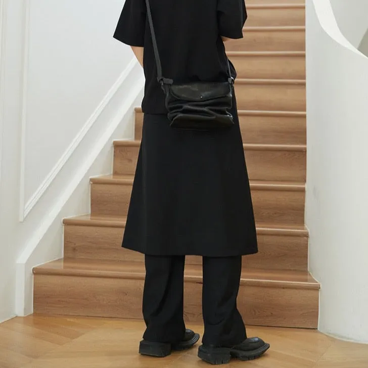 Jiwoo Skirted Wide Leg Trouser