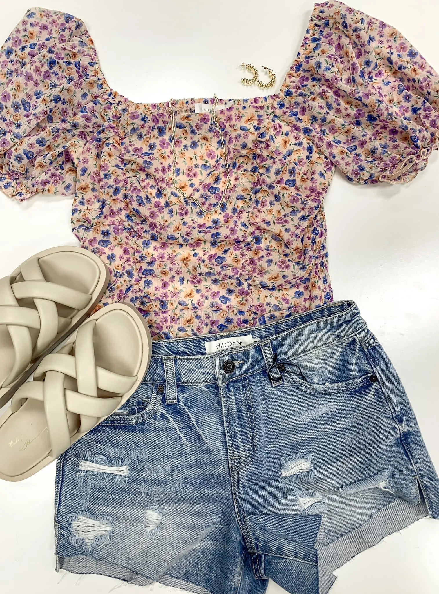 Kenzie Mid Rise Shorts