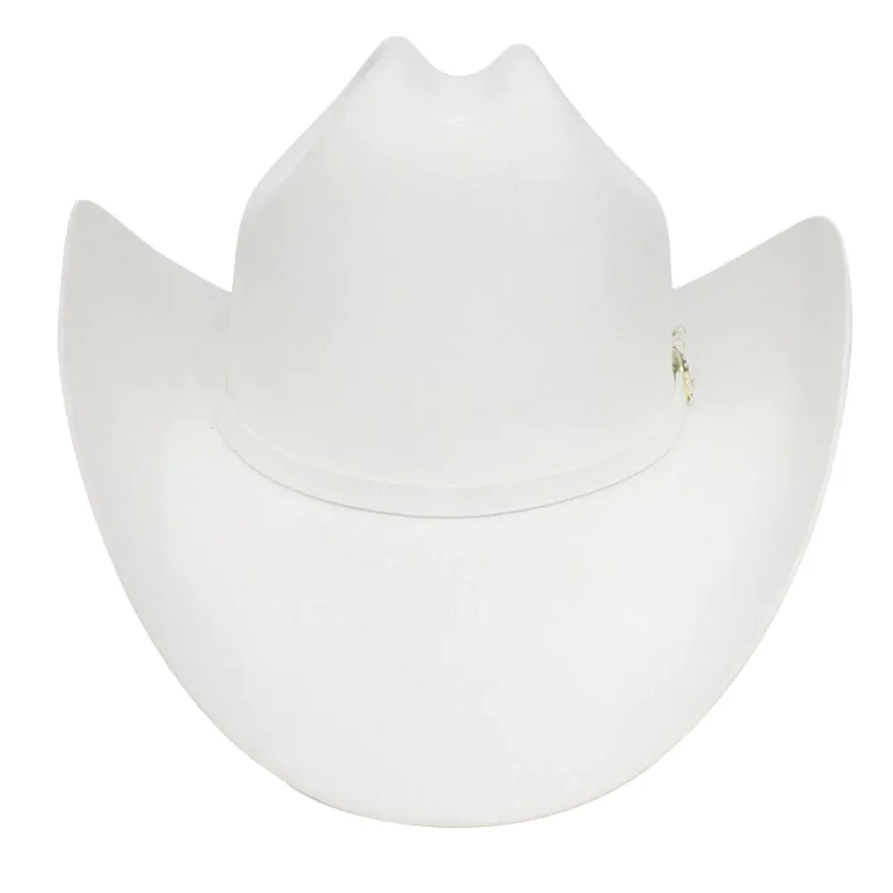Larry Mahan Mens 10X Oro Blanco Felt Hat