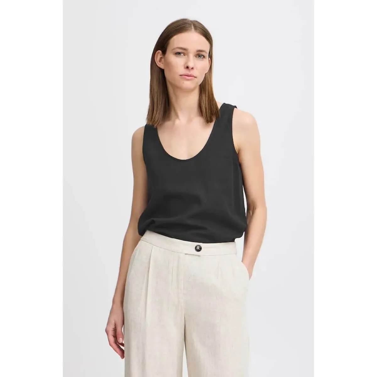 Linen Tank Top