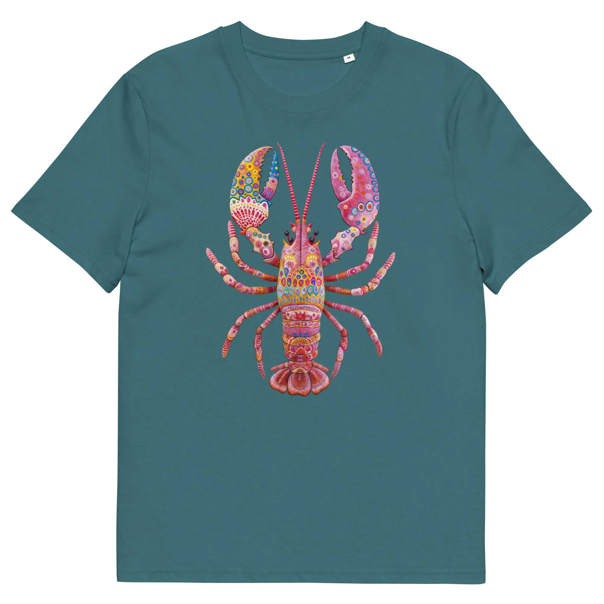 Men's EcoLuxe Lobster Organic Cotton Tee - Cornwall