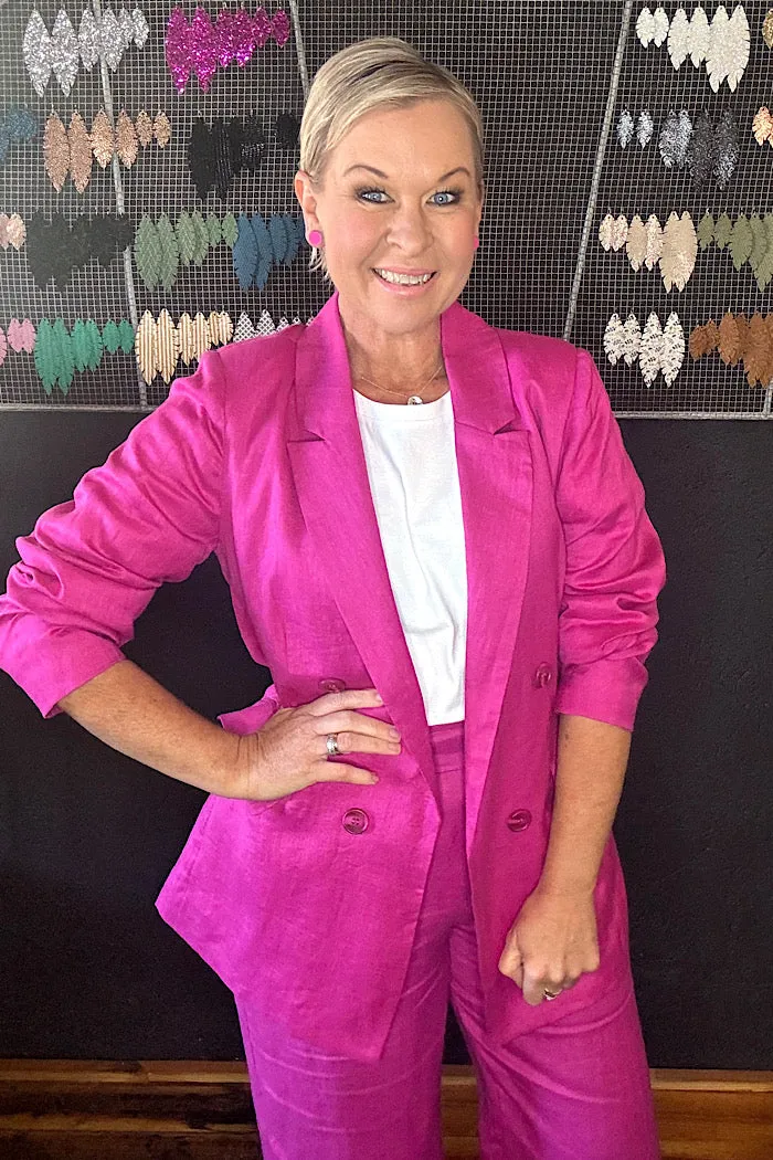 NAMA BLAZER - MAGENTA