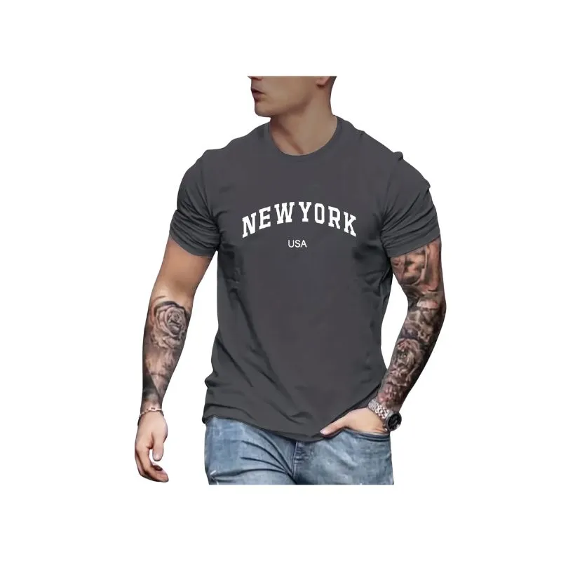 New York Men's Cotton T-Shirt