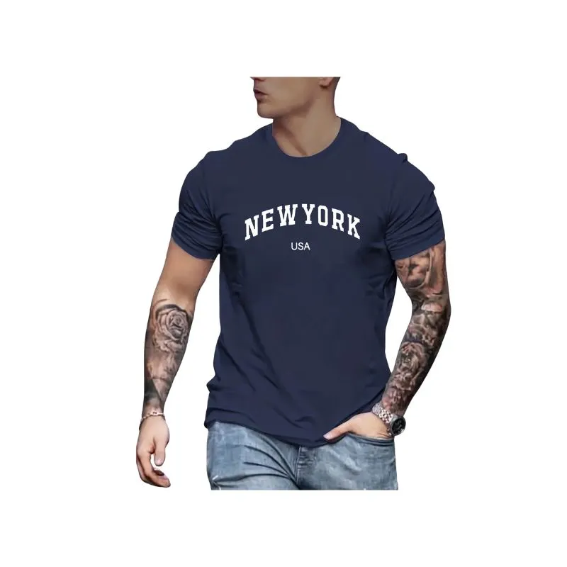 New York Men's Cotton T-Shirt