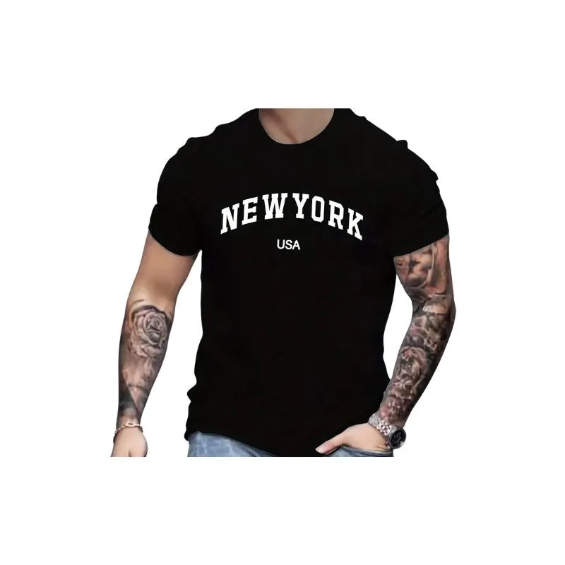 New York Men's Cotton T-Shirt