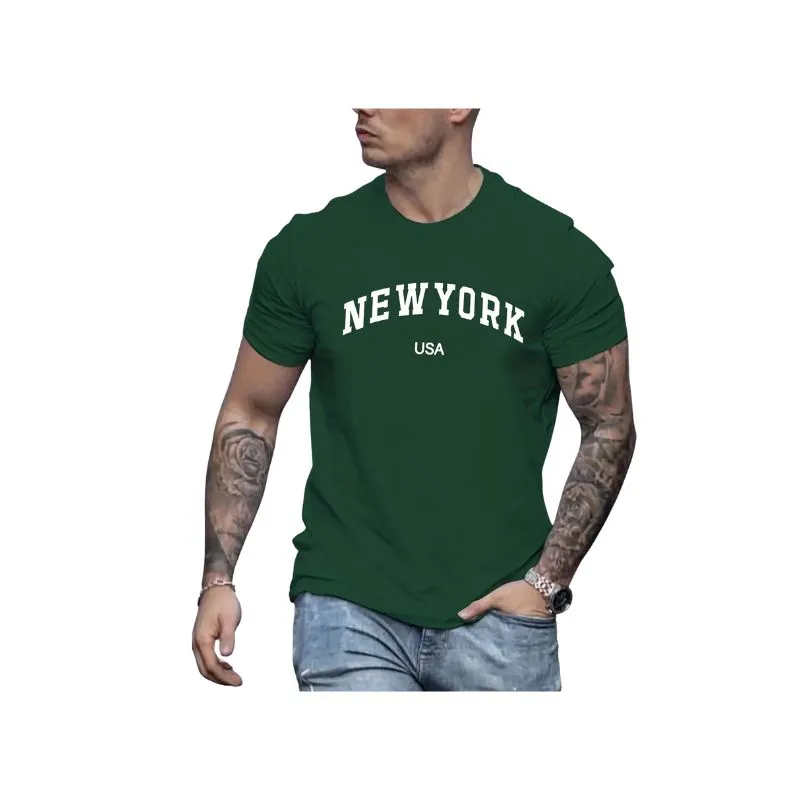 New York Men's Cotton T-Shirt