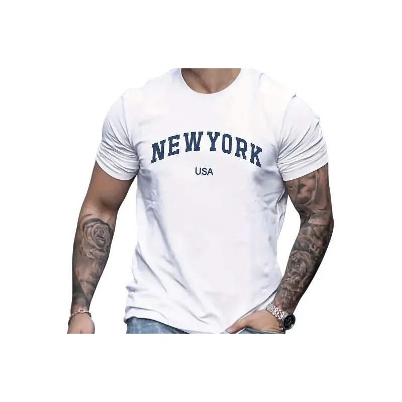New York Men's Cotton T-Shirt