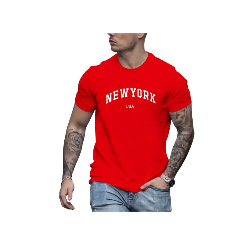 New York Men's Cotton T-Shirt