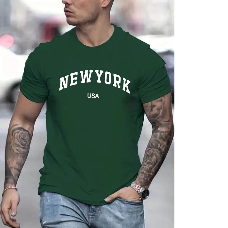 New York Men's Cotton T-Shirt