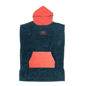 Ocean & Earth Youth Hooded Poncho Navy