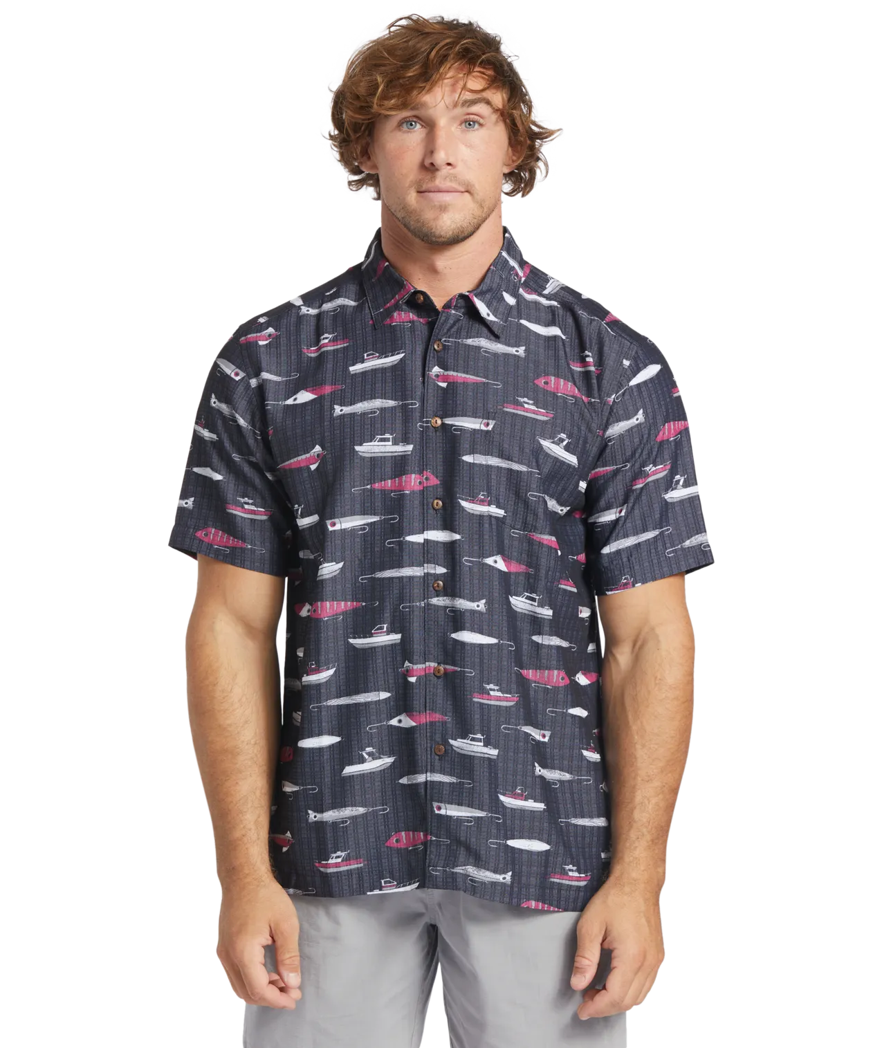Quiksilver Waterman Drag-Week Button Down Shirt
