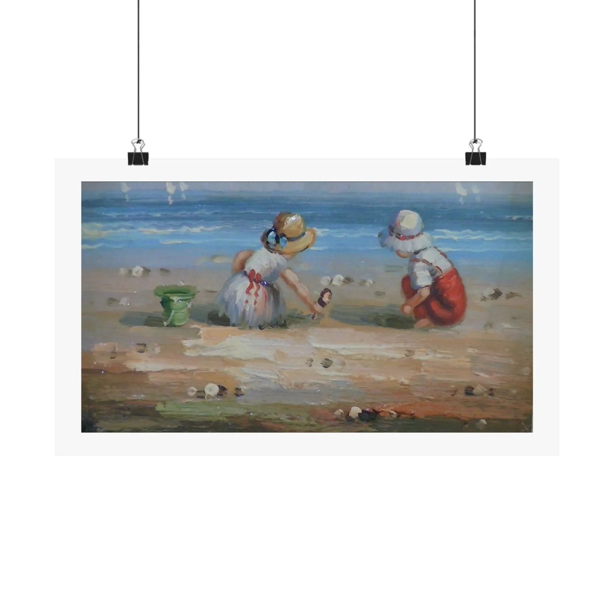 "A Day at the Beach" | Poster