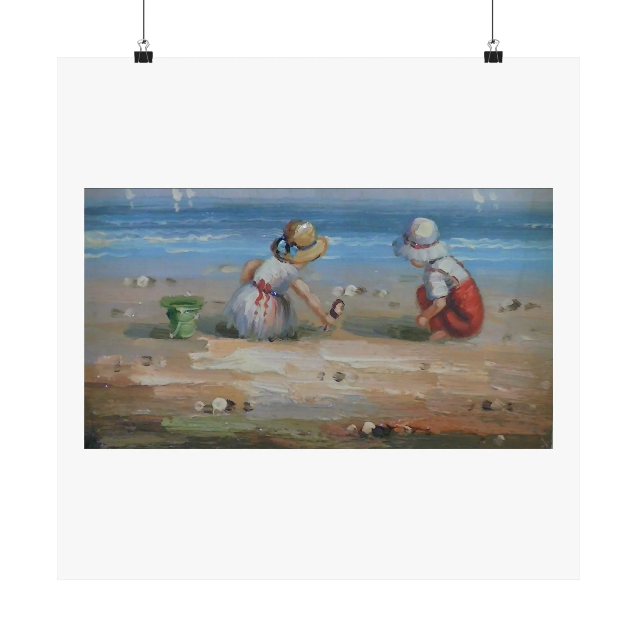 "A Day at the Beach" | Poster