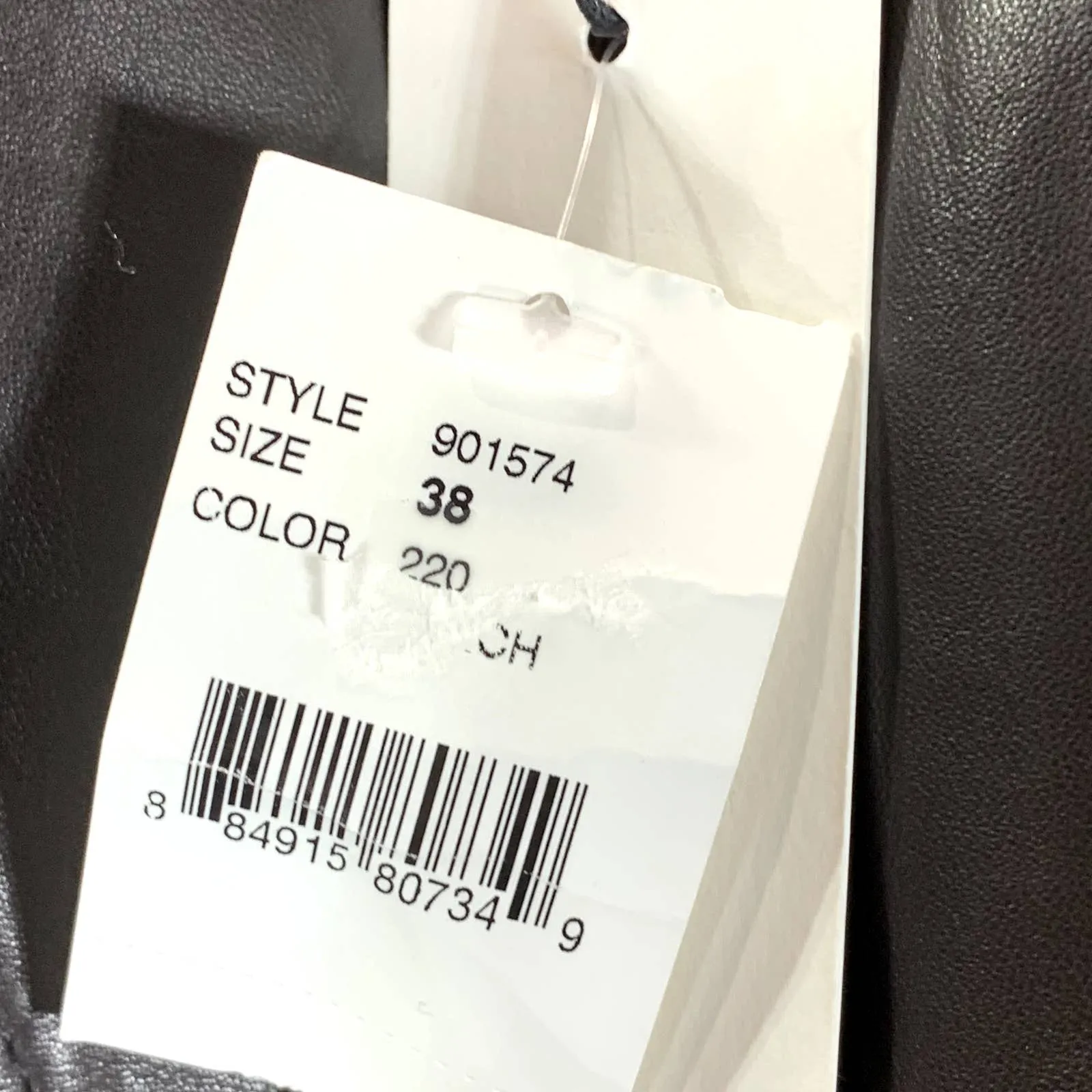REMAIN BIRGER CHRISTENSEN Women's Mulch Leather Double-Breasted Blazer SZ US6