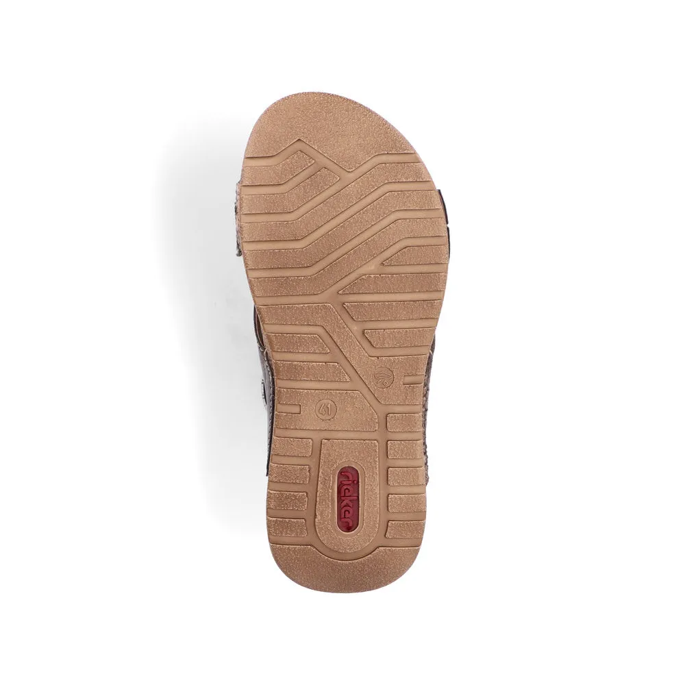 Rieker Men's Backless Slip On Sandal