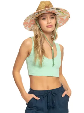 Roxy Pina To My Colada Printed Sun Hat