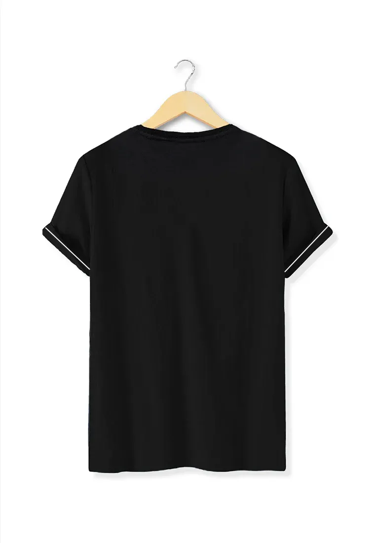 Ryusei Kaos Pria Nishizawa Button CMB Black