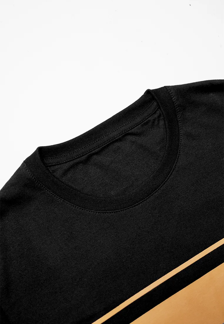 Ryusei T-shirt Tamagawa Black