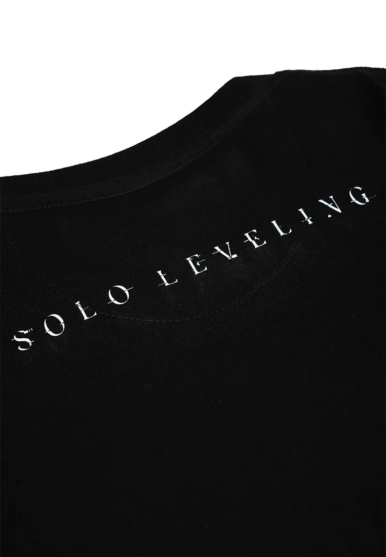 Ryusei x Solo Leveling | Tshirt Jinwoo Dagger Black