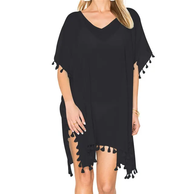 SEXY CHIFFON COVER UP