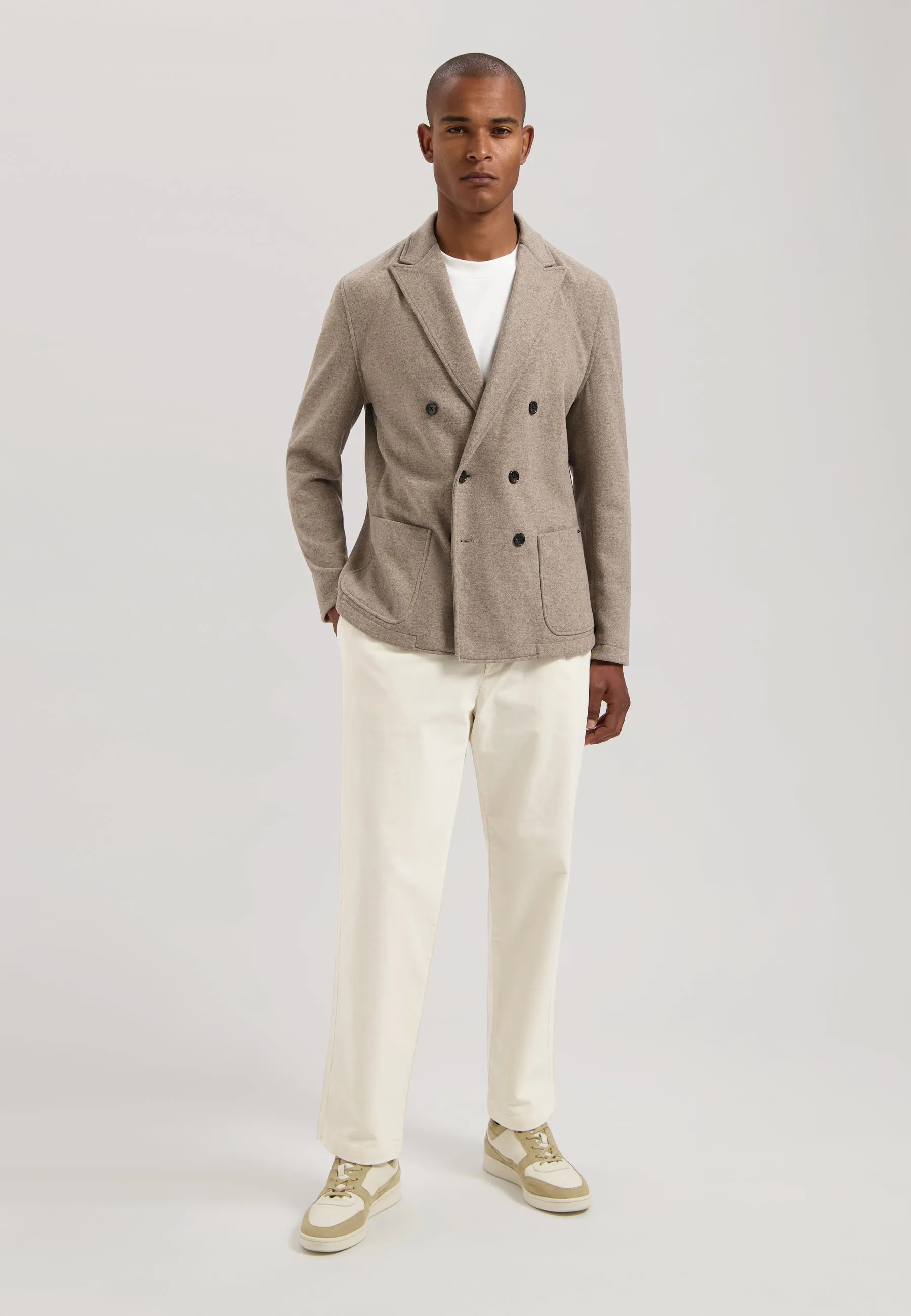 Simmon Blazer in Driftwood