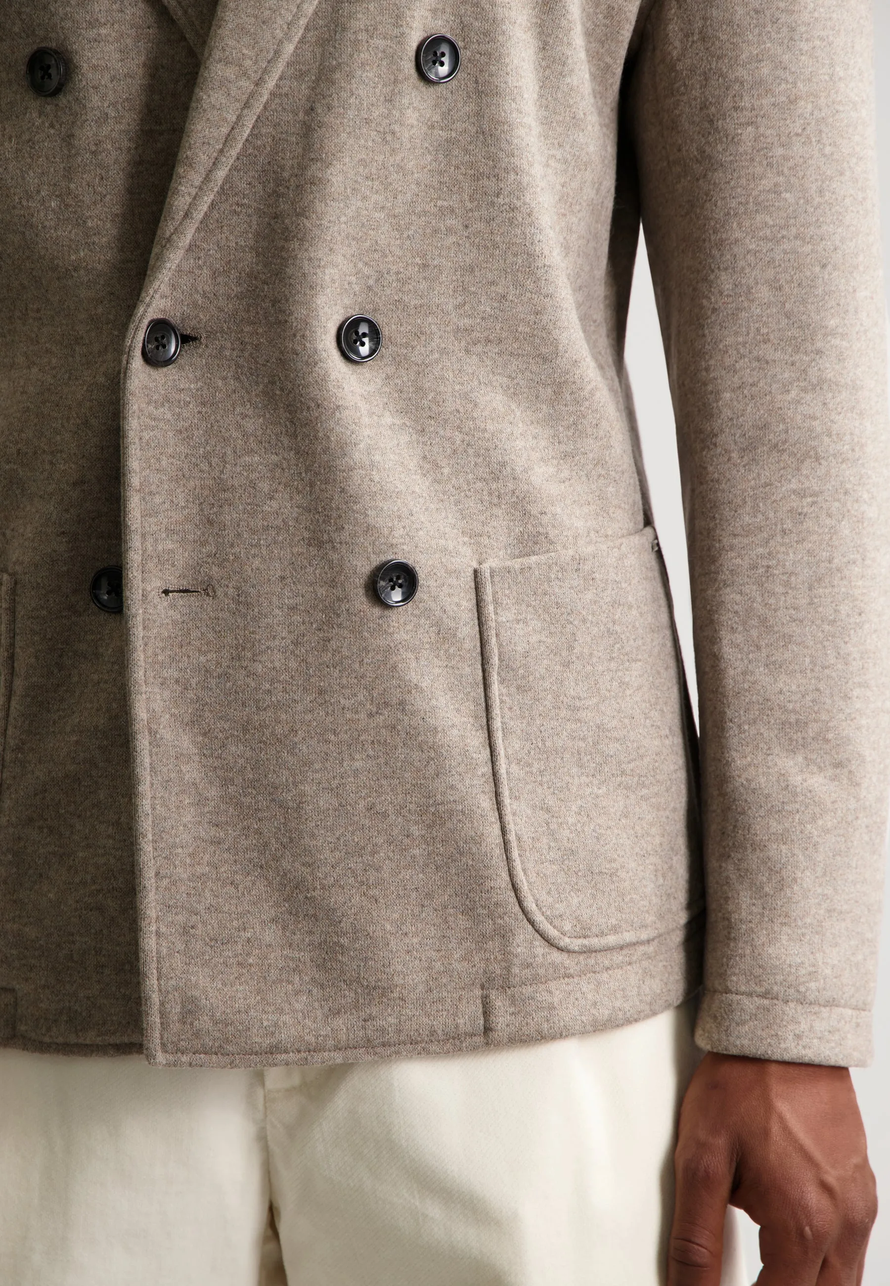 Simmon Blazer in Driftwood
