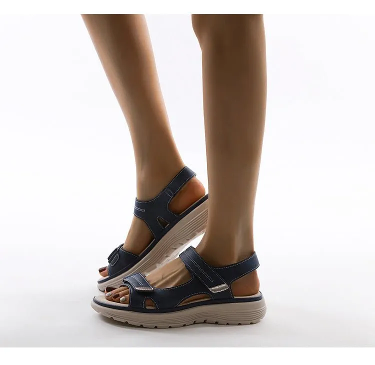 Slip-on Wedge Sandals