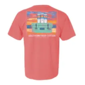 Southern Fried Cotton: Sunsets & Seltzers Tee