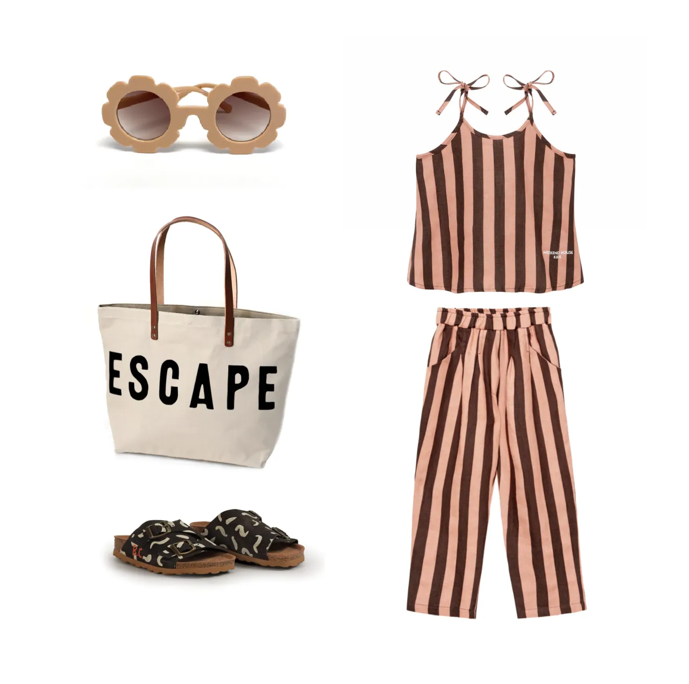 Stripes Linen Top