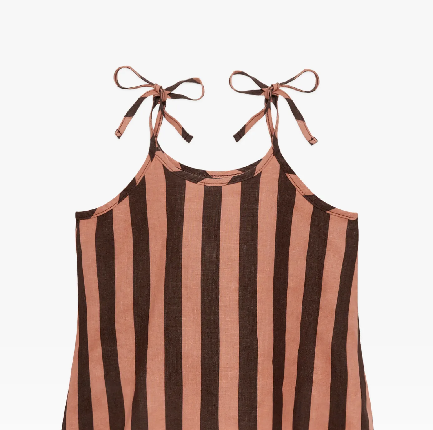 Stripes Linen Top