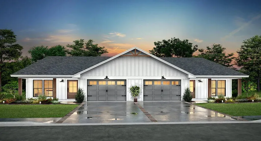 Sytlish Duplex Plan with Spacious Living and Comfortable Living spaces