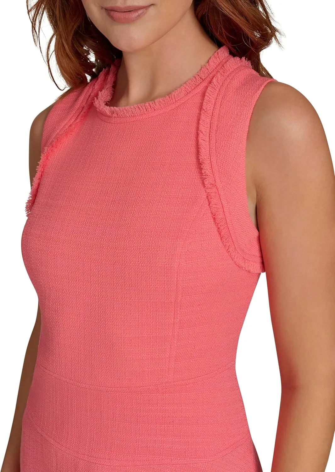 Tommy Hilfiger Women's Sleeveless Scoop Neck Fit and Flare Dress