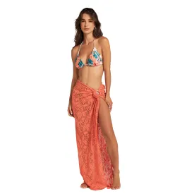 TROPICAL COVERS CROCHET LONG SARONG