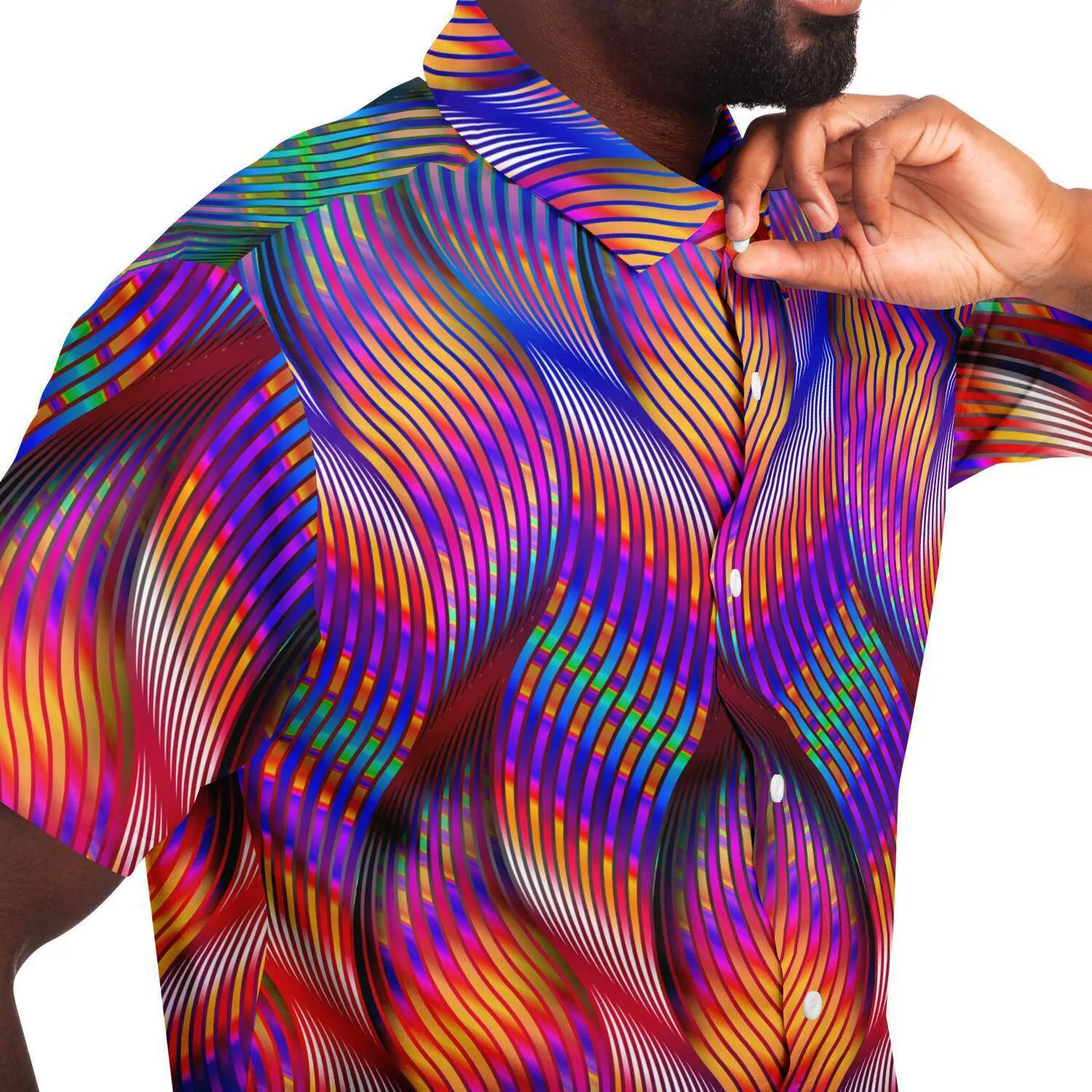 Twisted Button Down Shirt