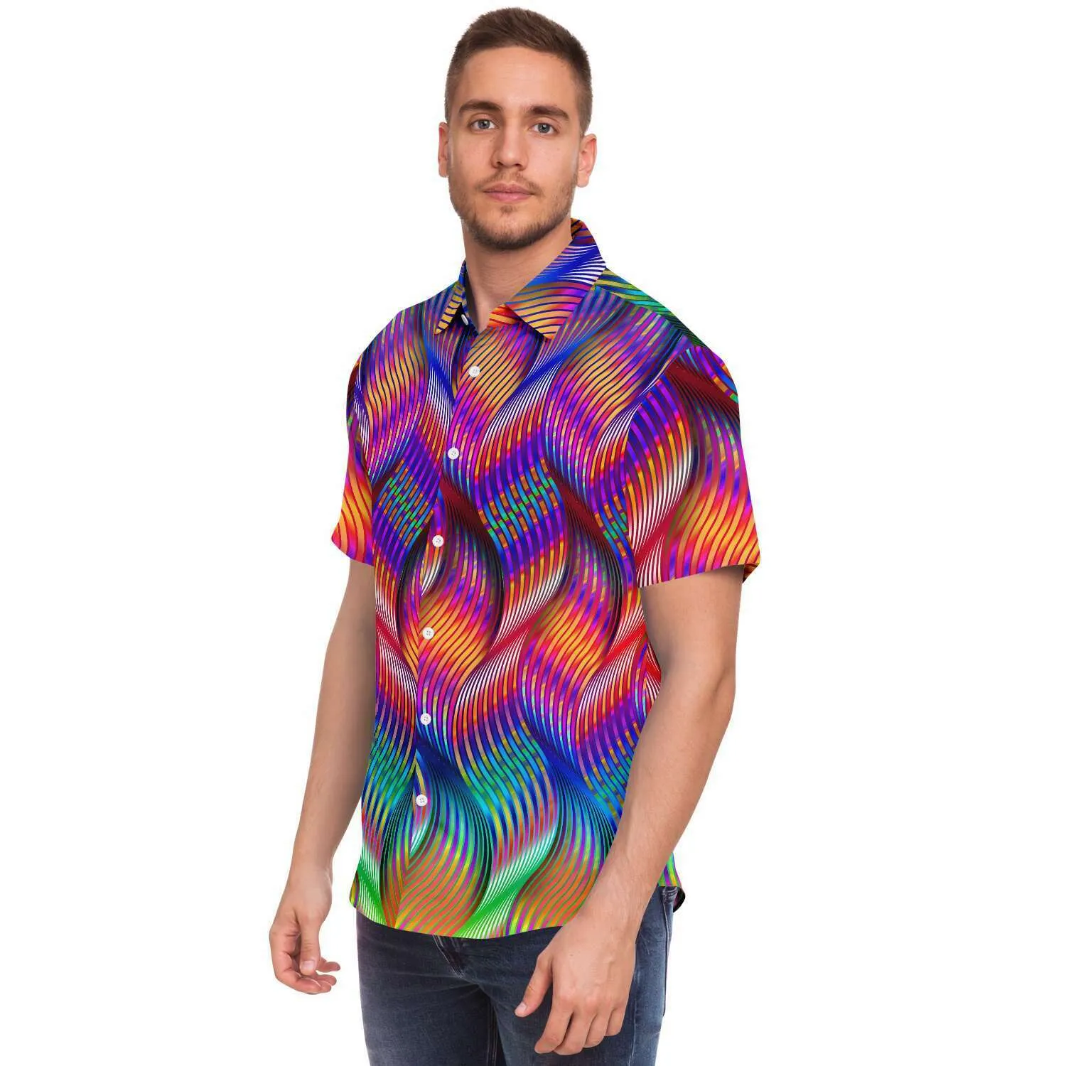 Twisted Button Down Shirt