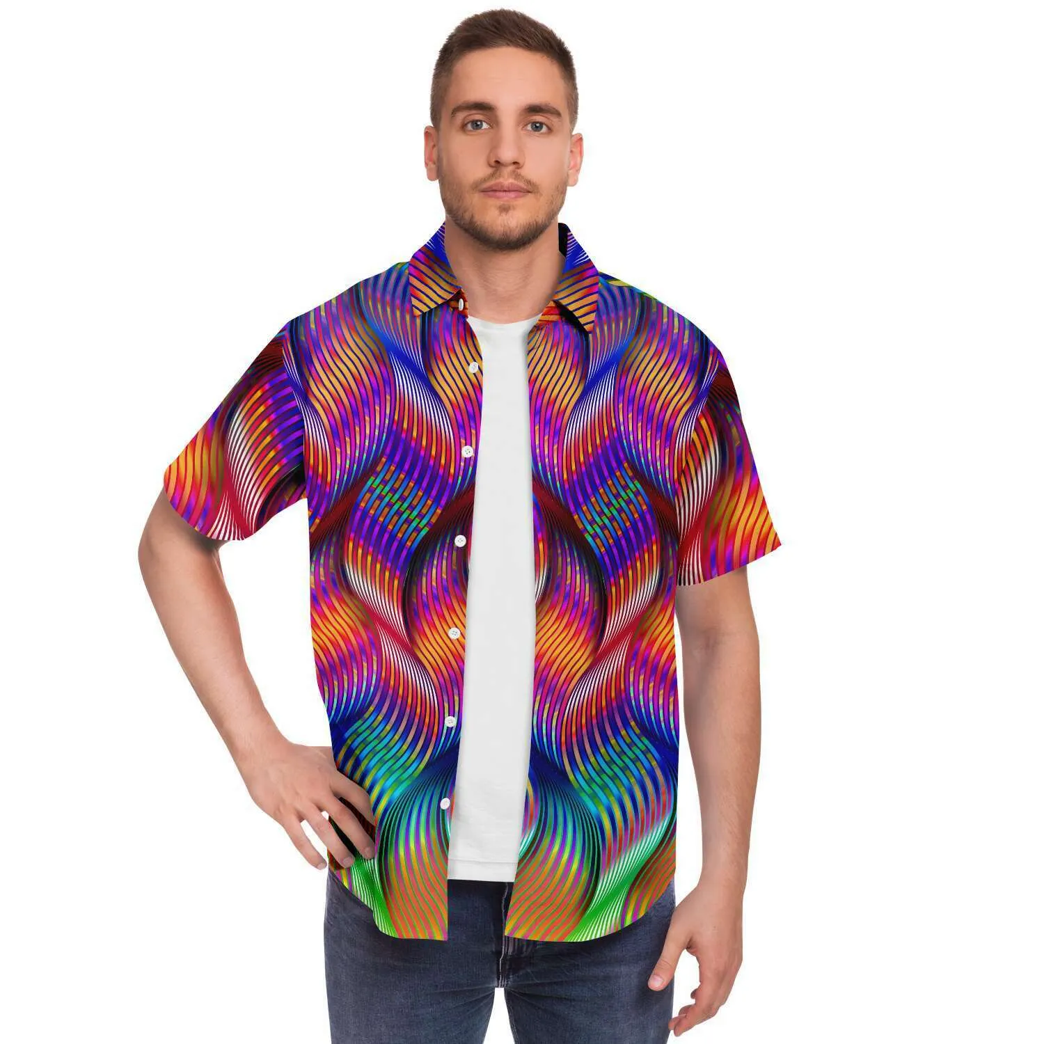 Twisted Button Down Shirt