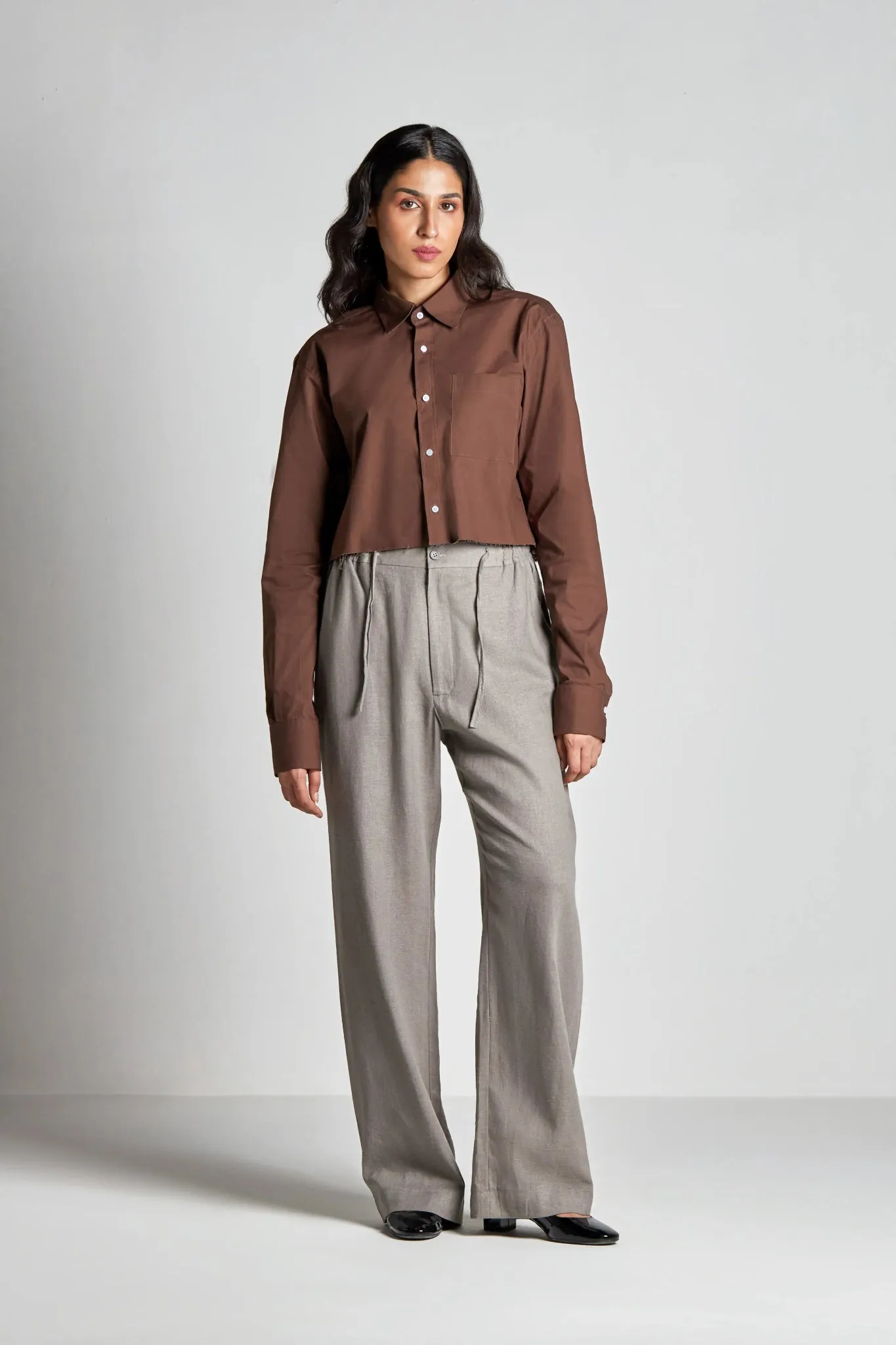 Walnut Cut it Off Shirt