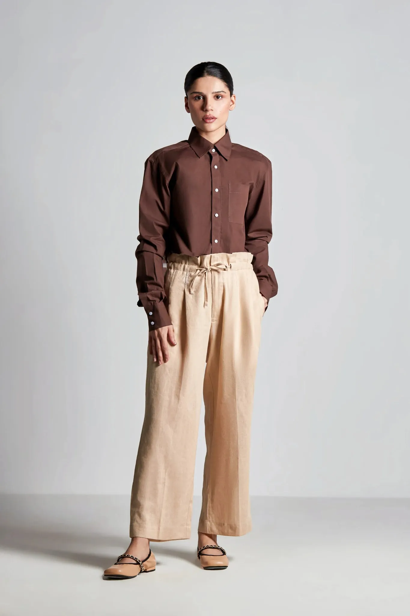 Walnut Cut it Off Shirt