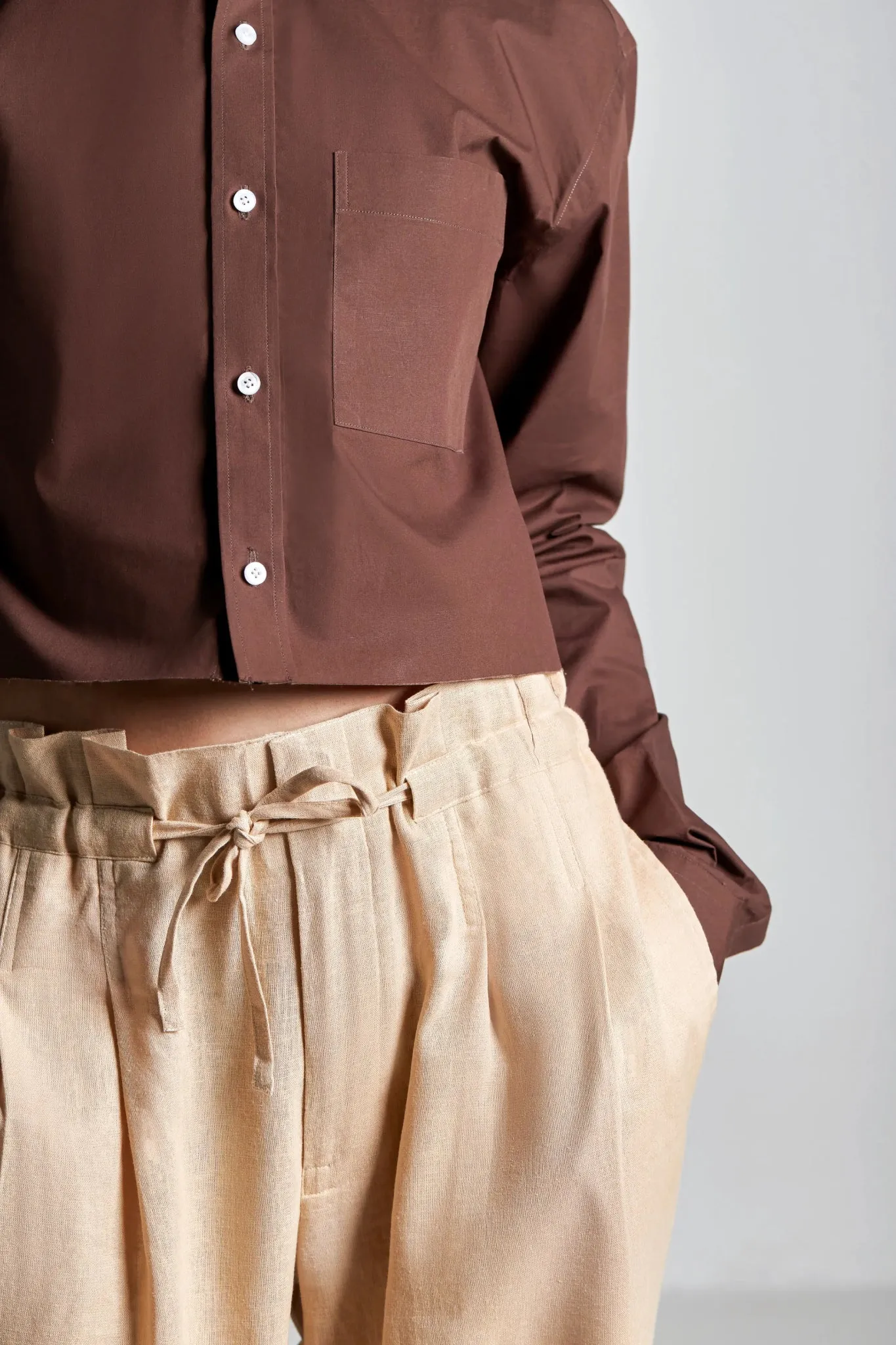 Walnut Cut it Off Shirt