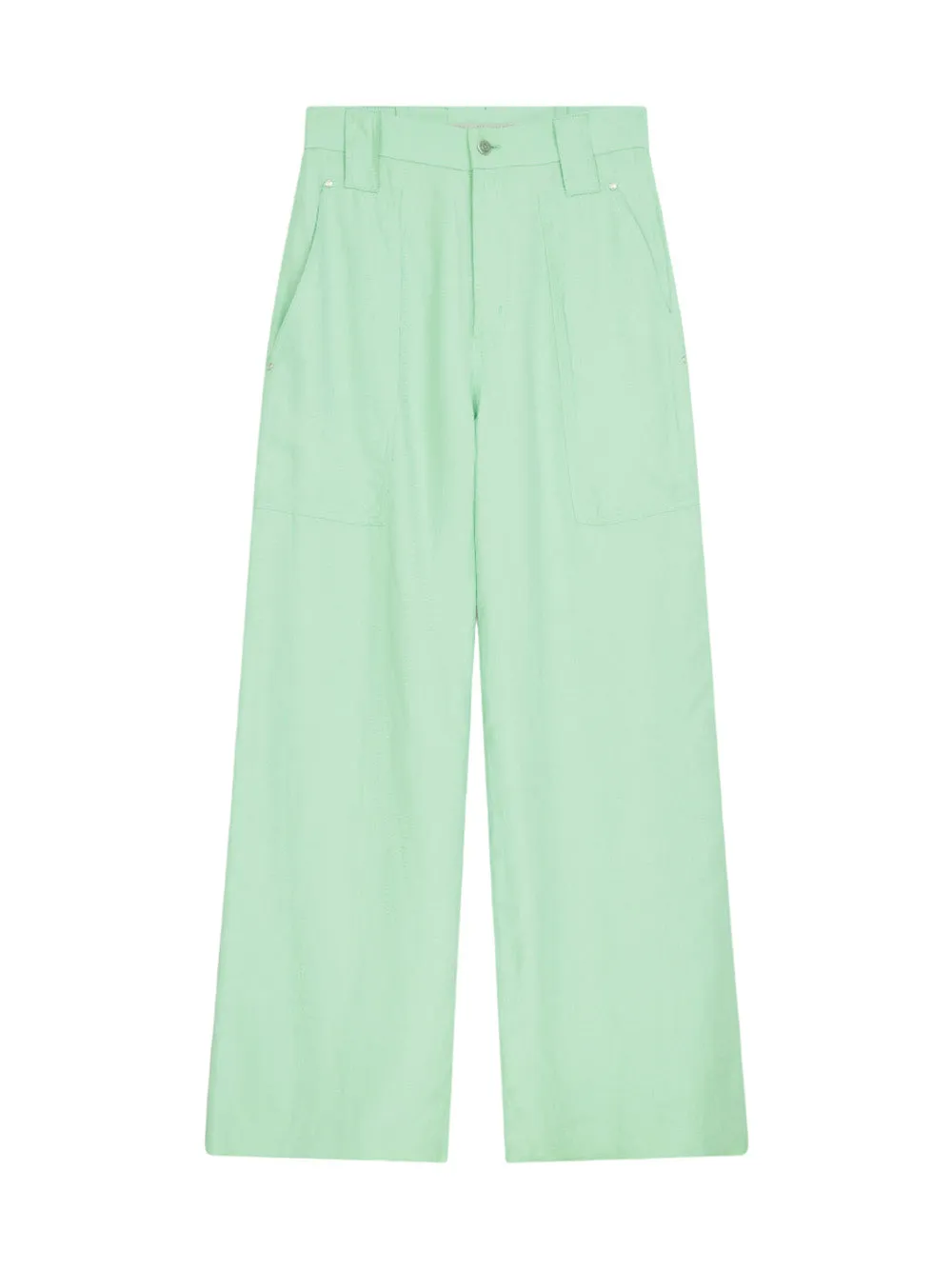 Wide Leg Trousers Fluo (Mint)