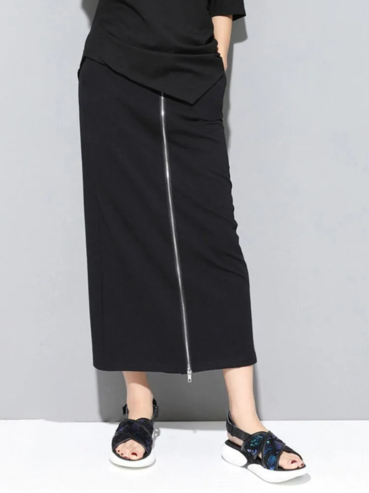 Zipper Two Ways Wear Trousers